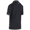 Black-Platinum - Back - Trespass Mens Bonington Short Sleeve Active Polo Shirt