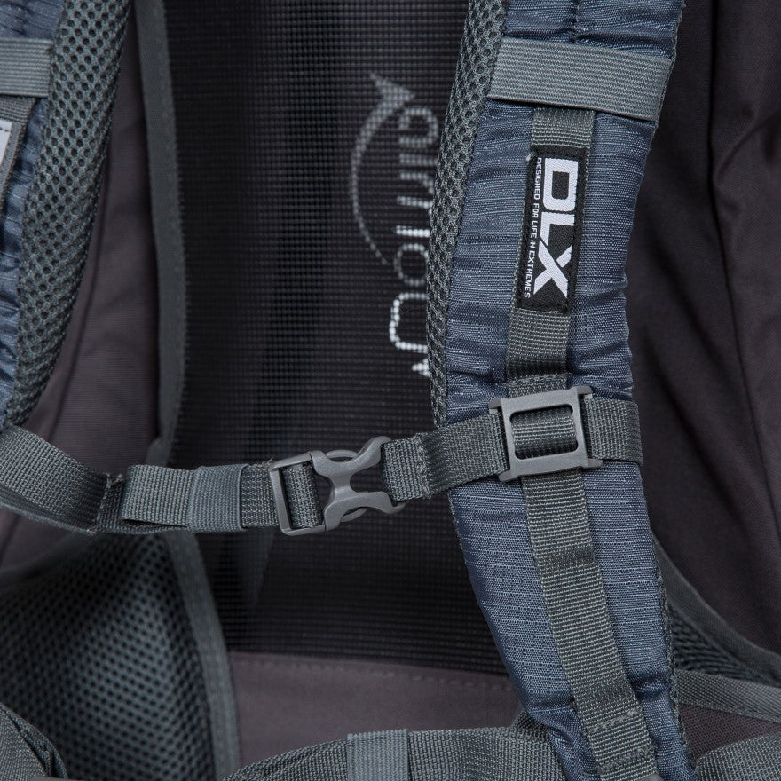 Flint - Pack Shot - Trespass Twinpeak 45 Litre DLX Hiking Rucksack-Backpack