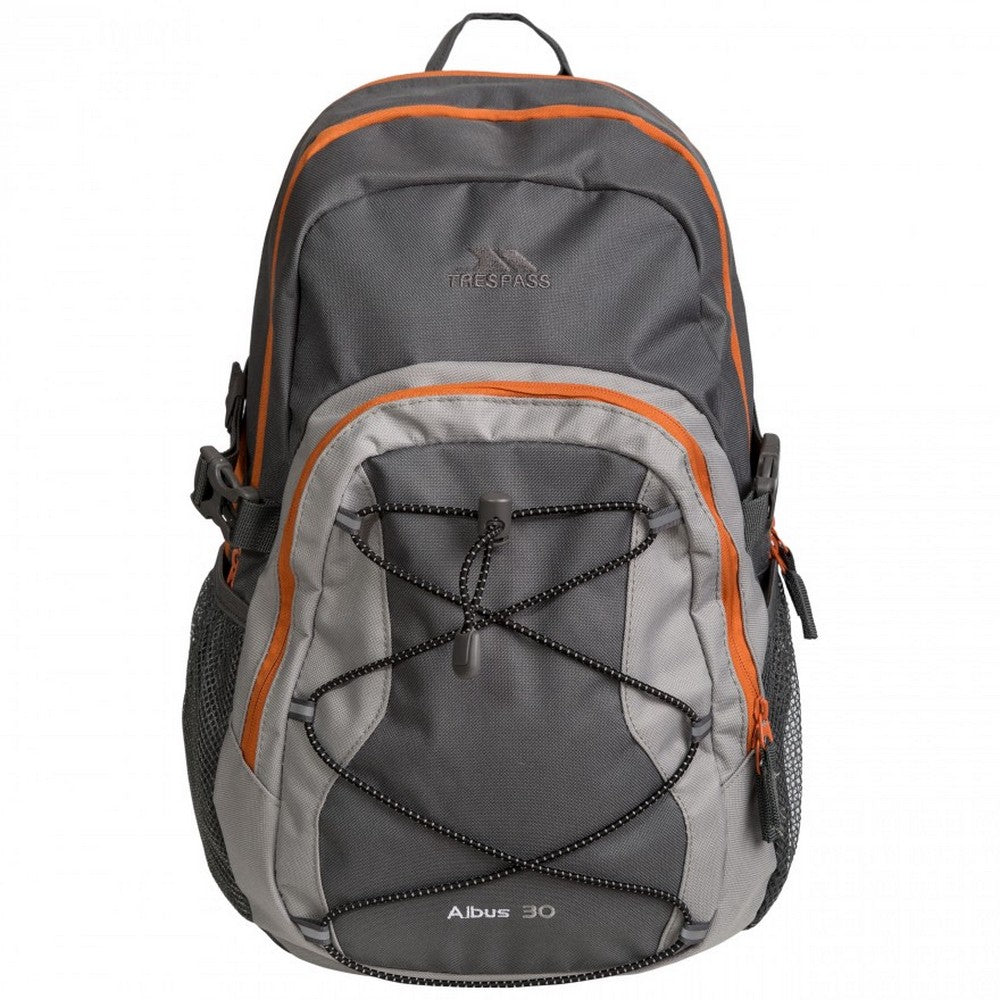 Flint - Front - Trespass Albus 30 Litre Casual Rucksack-Backpack