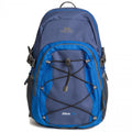 Electric Blue - Front - Trespass Albus 30 Litre Casual Rucksack-Backpack
