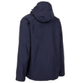 Navy - Back - Trespass Mens Corvo Hooded Full Zip Waterproof Jacket-Coat