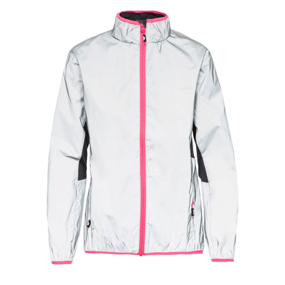 Silver Reflective - Side - Trespass Womens-Ladies Lumi Active Jacket