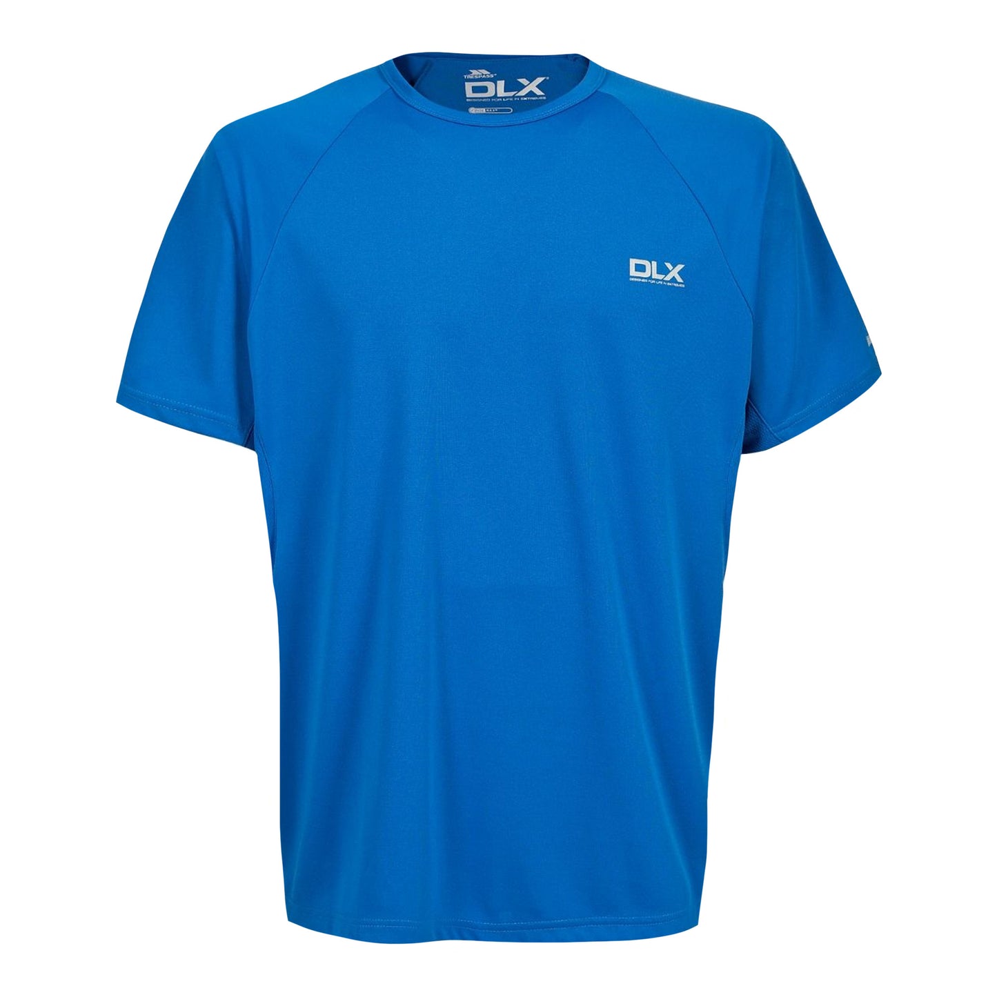 Electric Blue - Front - Trespass Mens Harland Active DLX T-Shirt