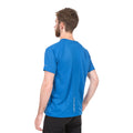 Electric Blue - Side - Trespass Mens Harland Active DLX T-Shirt