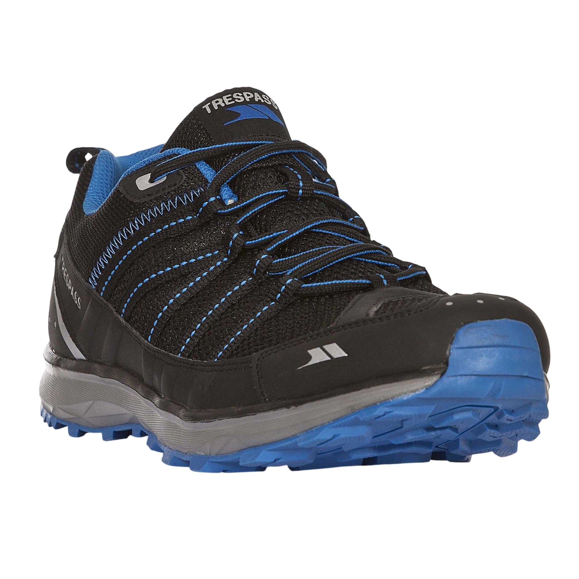 Black - Front - Trespass Mens Pace Lightweight Active Trainers
