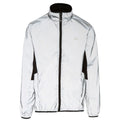 Silver Reflective - Front - Trespass Mens Zig Reflective Active Jacket