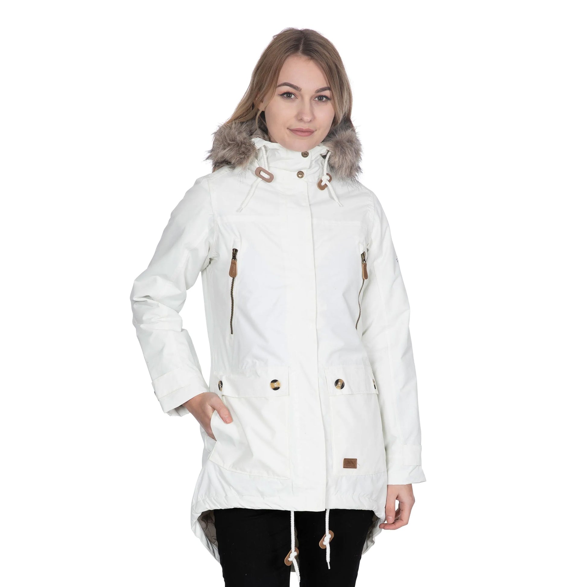 Ghost - Side - Trespass Womens-Ladies Clea Waterproof Parka