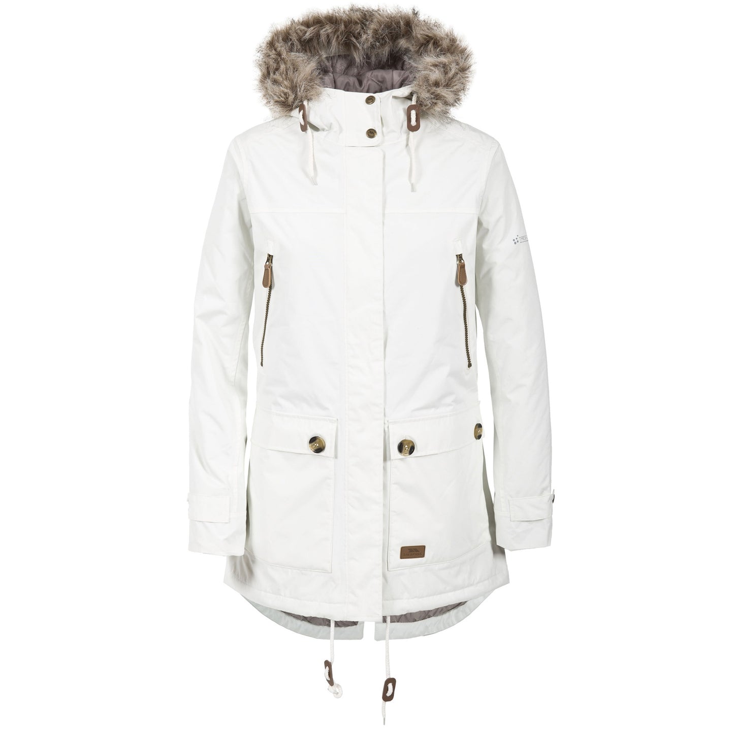 Ghost - Front - Trespass Womens-Ladies Clea Waterproof Parka