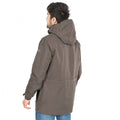 Khaki - Lifestyle - Trespass Mens Edwin Hooded Full Zip Waterproof Coat-Jacket