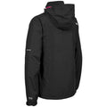 Black - Side - Trespass Womens-Ladies Malissa Lightly Padded Waterproof Jacket