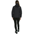 Black - Pack Shot - Trespass Womens-Ladies Malissa Padded Waterproof Jacket