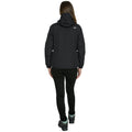 Black - Pack Shot - Trespass Womens-Ladies Malissa Lightly Padded Waterproof Jacket