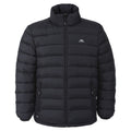 Black - Front - Trespass Mens Retreat Full Zip Up Down Jacket