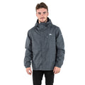 Dark Grey - Back - Trespass Mens Phillips Waterproof Padded Jacket