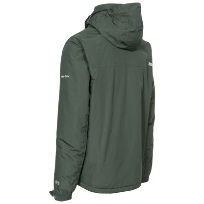 Olive - Lifestyle - Trespass Mens Donelly Waterproof Padded Jacket