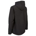 Black - Back - Trespass Mens Hebron Waterproof Softshell Jacket