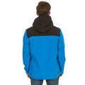 Bright Blue - Side - Trespass Mens Hebron Waterproof Softshell Jacket