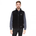 Black - Side - Trespass Mens Othos II Full Zip Fleece Gilet