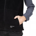 Black - Pack Shot - Trespass Mens Othos II Full Zip Fleece Gilet