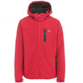 Red - Front - Trespass Mens Accelerator II Waterproof Softshell Jacket