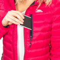 Raspberry - Pack Shot - Trespass Womens-Ladies Arabel Down Jacket