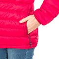 Raspberry - Close up - Trespass Womens-Ladies Arabel Down Jacket