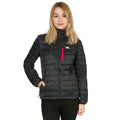 Black - Back - Trespass Womens-Ladies Arabel Down Jacket