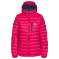 Raspberry - Front - Trespass Womens-Ladies Arabel Down Jacket