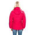 Raspberry - Side - Trespass Womens-Ladies Arabel Down Jacket