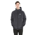 Black - Side - Trespass Mens Digby Down Jacket