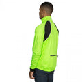 Green Gecko - Side - Trespass Mens Blocker Waterproof Active Jacket
