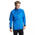 Bright Blue - Front - Trespass Mens Blocker Waterproof Active Jacket
