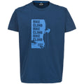 Midnight Blue - Front - Trespass Mens Tramore Casual Short Sleeve T-Shirt