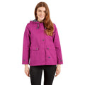 Purple Orchid - Back - Trespass Womens-Ladies Seawater Waterproof Jacket