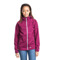 Grape Wine - Back - Trespass Womens-Ladies Sisely Waterpoof Softshell Jacket