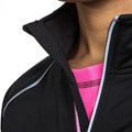 Black - Lifestyle - Trespass Womens-Ladies Teegan Full Zip Long Sleeve Active Top