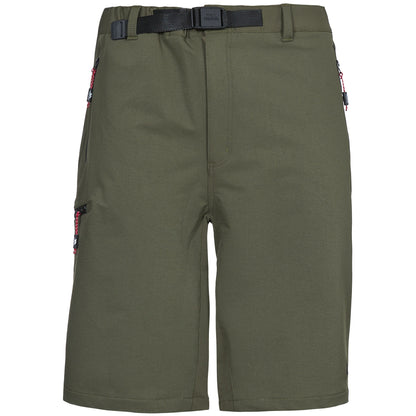 Khaki - Front - Trespass Mens Garison Travel Shorts