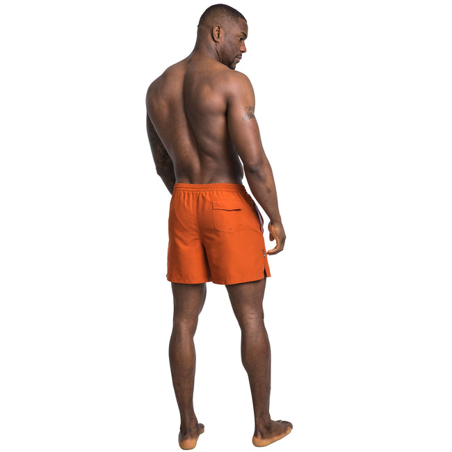 Burnt Orange - Pack Shot - Trespass Mens Granvin Casual Shorts