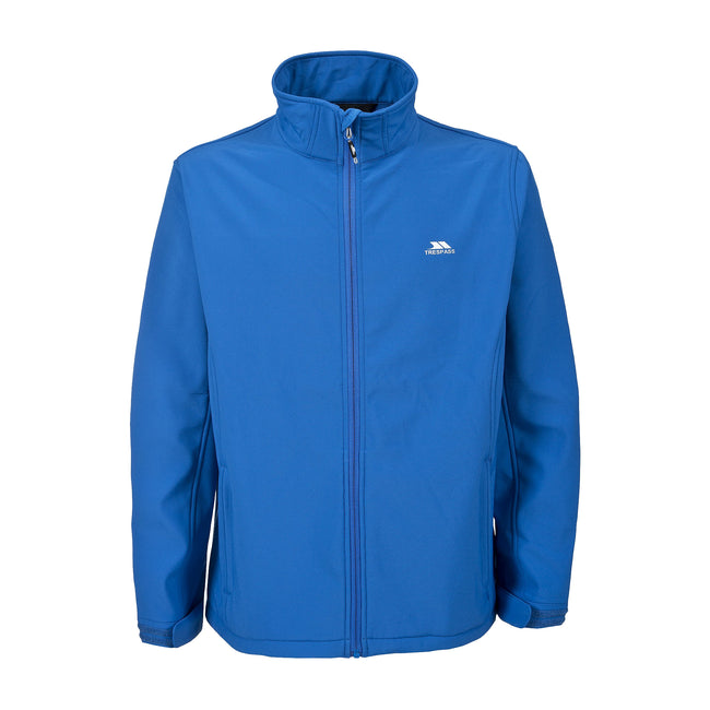 Bright Blue - Front - Trespass Mens Vander Softshell Jacket