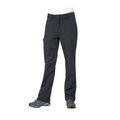 Black - Side - Trespass Womens-Ladies Swerve Outdoor Trousers