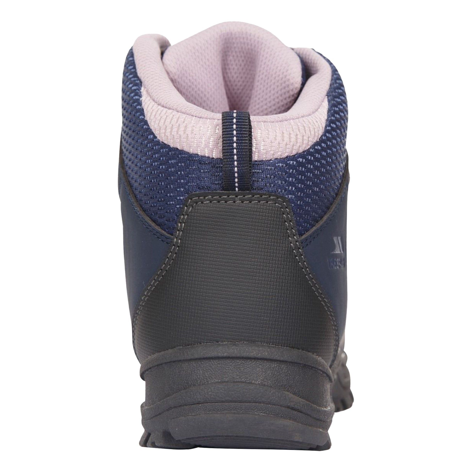Navy - Side - Trespass Womens-Ladies Mitzi Waterproof Walking Boots