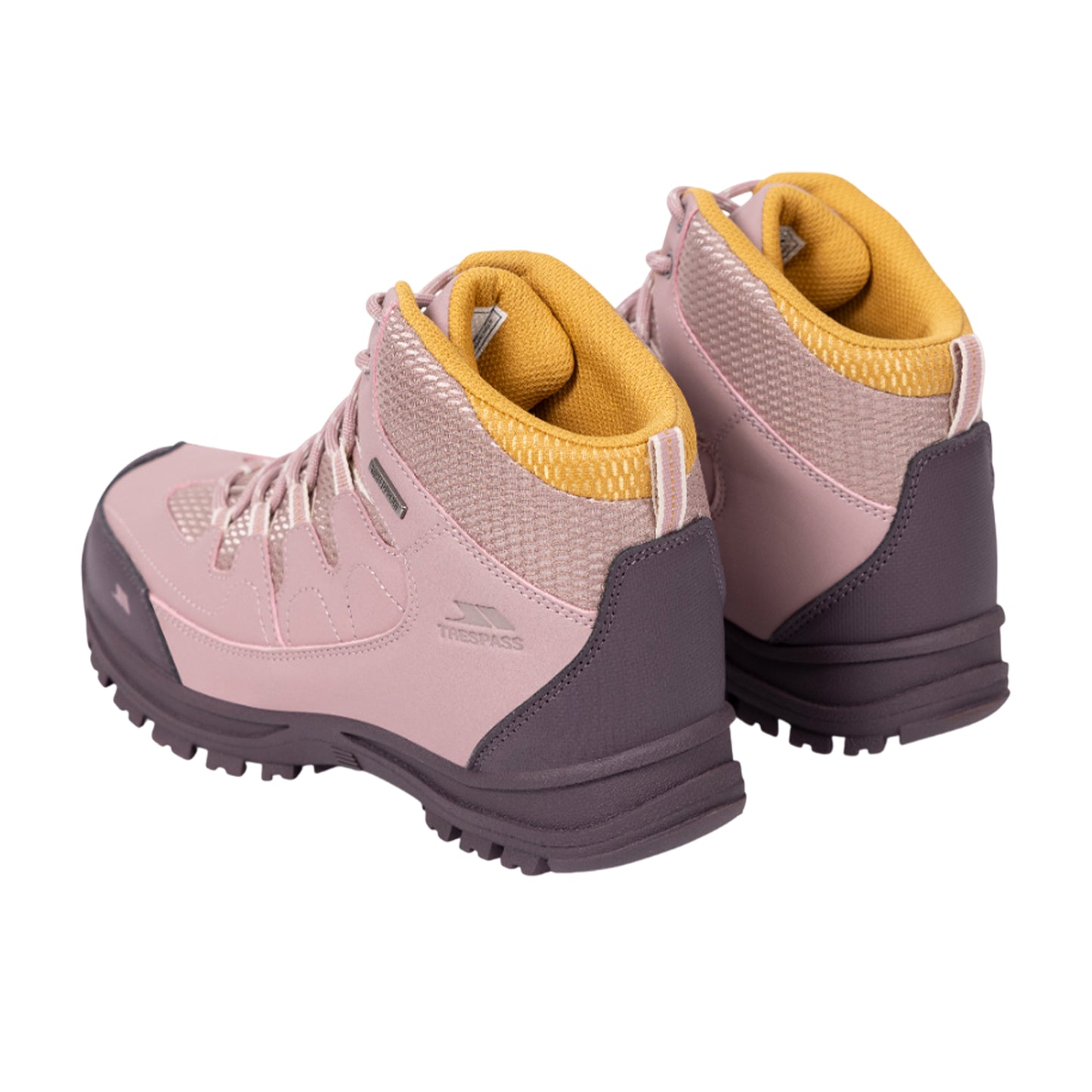 Rosewood - Back - Trespass Womens-Ladies Mitzi Waterproof Walking Boots