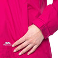 Cerise - Pack Shot - Trespass Womens-Ladies Nasu II Waterproof Jacket