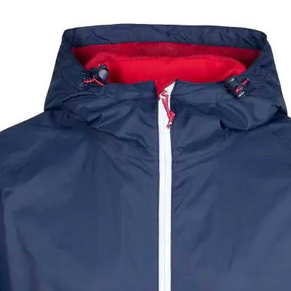 Navy - Side - Trespass Womens-Ladies Tayah II Waterproof Jacket