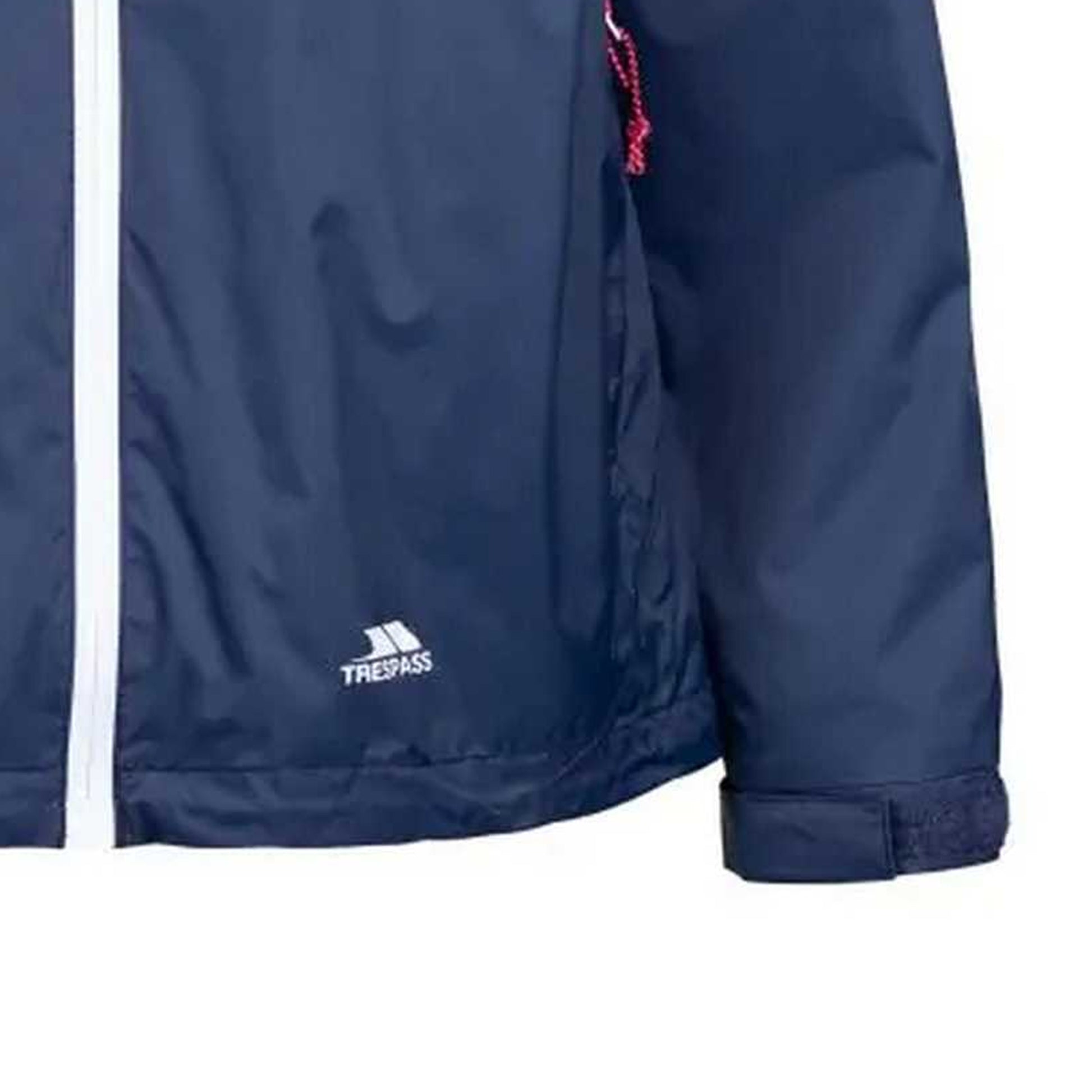 Navy - Lifestyle - Trespass Womens-Ladies Tayah II Waterproof Jacket