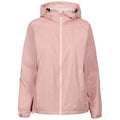 Misty Rose - Front - Trespass Womens-Ladies Tayah II Waterproof Shell Jacket