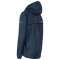 Navy - Lifestyle - Trespass Womens-Ladies Qikpac Waterproof Packaway Shell Jacket