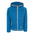 Cosmic Blue - Front - Trespass Childrens Girls Goodness Full Zip Hooded Fleece Jacket