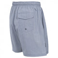 Navy Check - Back - Trespass Mens Volted Summer Shorts