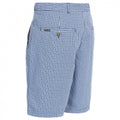 Navy Check - Back - Trespass Mens Quantum Casual Shorts
